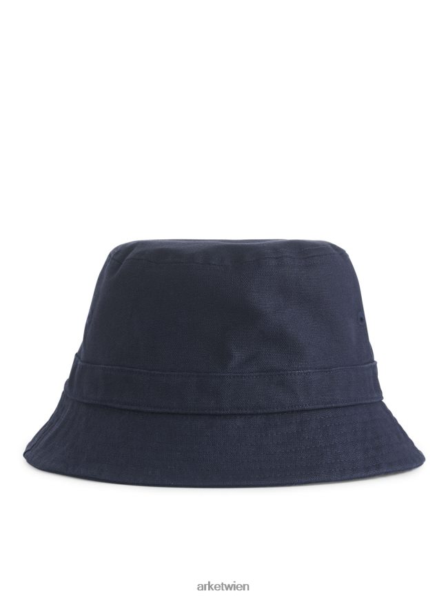 ARKET Hanf-Eimerhut Dunkelblau Männer 8RF08T1293 Zubehör