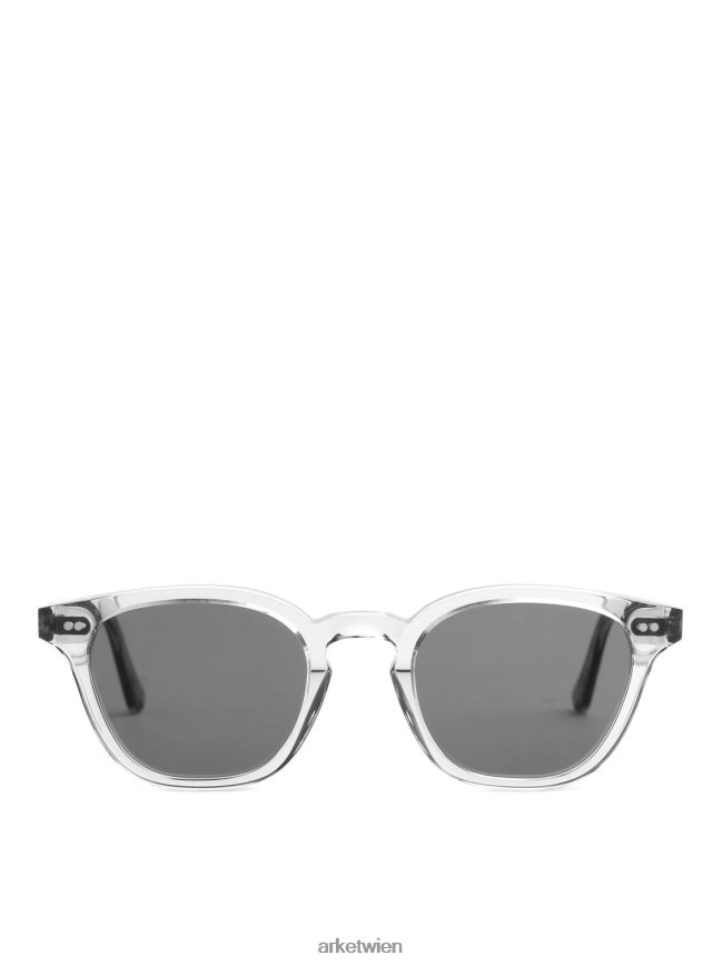 ARKET Monokel-Brillen, River-Sonnenbrillen Kristall/graue feste Linse Männer 8RF08T1341 Zubehör