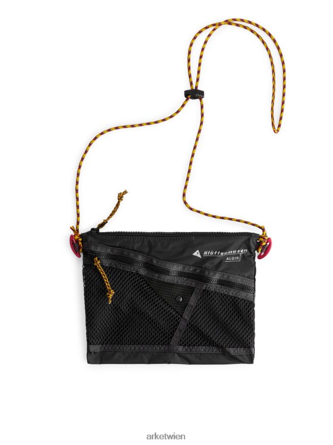 ARKET Klattermusen Algir Zubehörtasche Schwarz unisex 8RF08T1199 Taschen