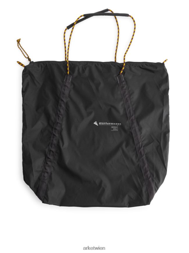 ARKET Klattermusen Gebo-Einkaufstasche Schwarz unisex 8RF08T1212 Taschen