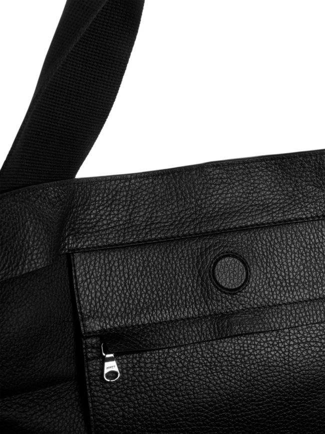 ARKET Ledertasche Schwarz unisex 8RF08T753 Taschen