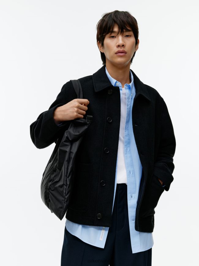 ARKET Packbare Tragetasche Schwarz unisex 8RF08T756 Taschen