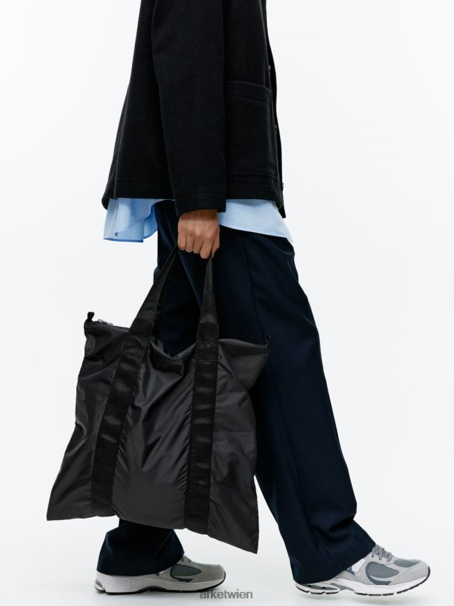 ARKET Packbare Tragetasche Schwarz unisex 8RF08T756 Taschen