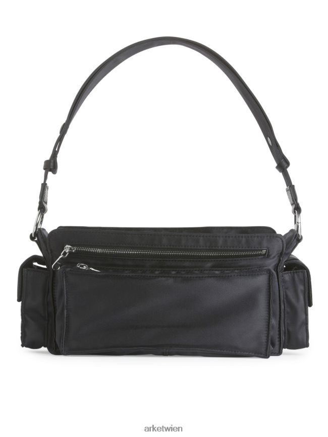 ARKET Schultertasche Schwarz unisex 8RF08T767 Taschen