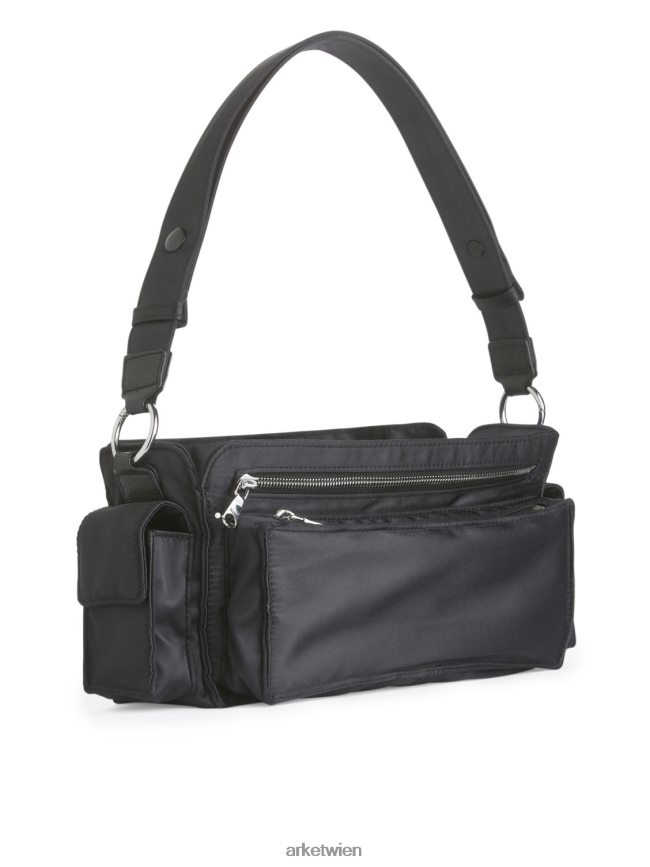 ARKET Schultertasche Schwarz unisex 8RF08T767 Taschen