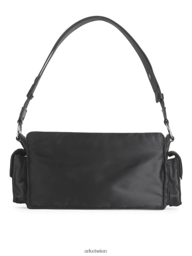 ARKET Schultertasche Schwarz unisex 8RF08T767 Taschen