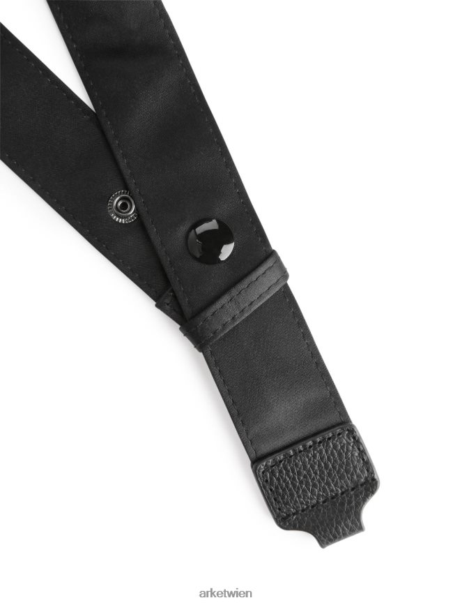 ARKET Schultertasche Schwarz unisex 8RF08T767 Taschen