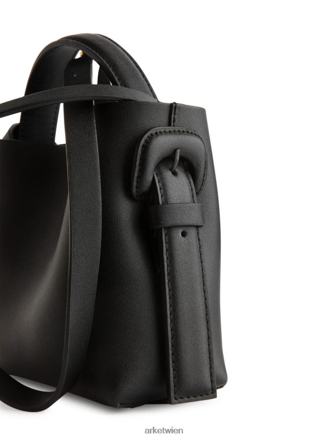 ARKET Umhängetasche Schwarz unisex 8RF08T762 Taschen